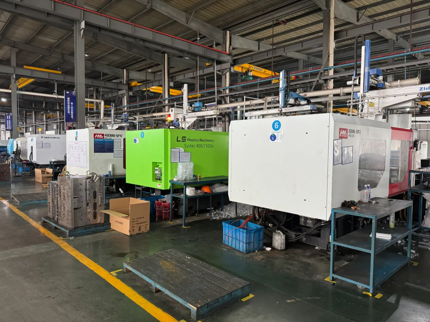 Hengqi injection mould trial machine line